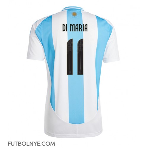 Camiseta Argentina Angel Di Maria #11 Primera Equipación Copa America 2024 manga corta